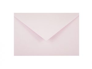 Koperta Keaykolour – 120g C6 pastel pink – jasnorozowa